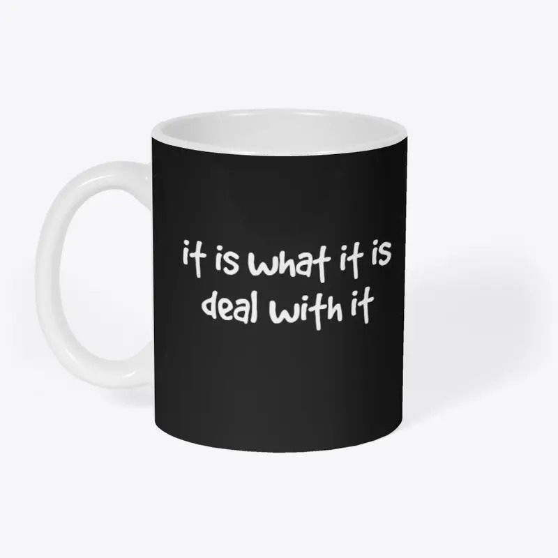 Deal with it TShirt and Mug